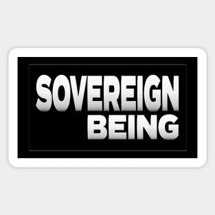 Sovereign Being Sticker